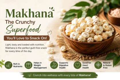 Makhana The Crunchy Superfood You’ll Love to Snack On Makhana The Crunchy Superfood You’ll Love to Snack On