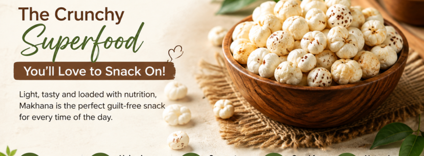 Makhana The Crunchy Superfood You’ll Love to Snack On