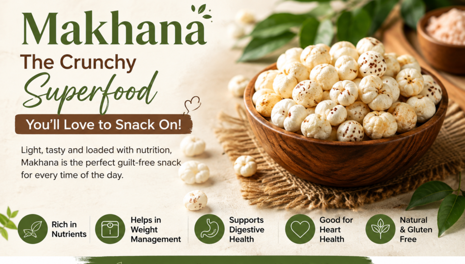 Makhana The Crunchy Superfood You’ll Love to Snack On