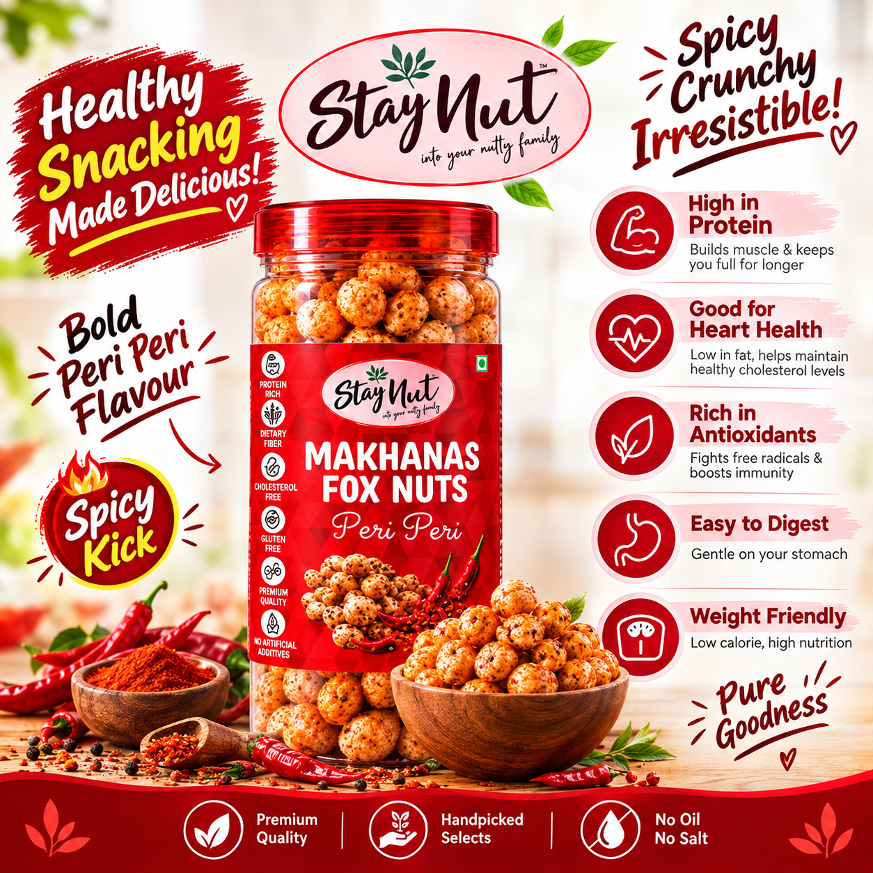 StayNut Roasted Peri Peri - Image 2