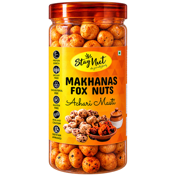 staynut achari masti makhana