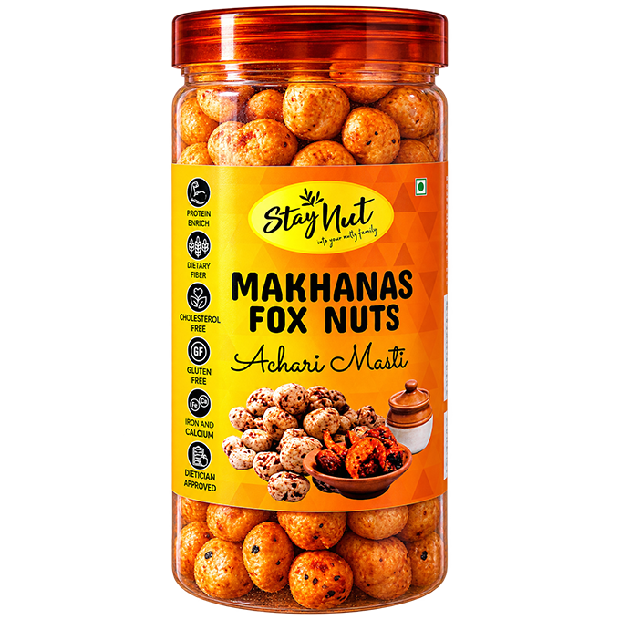 staynut achari masti makhana