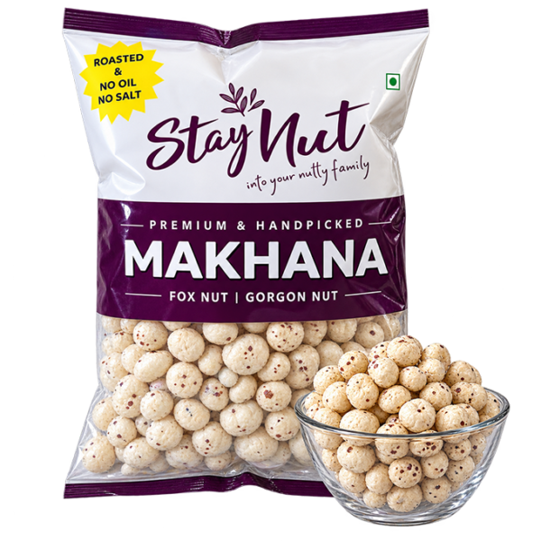 staynut plain makhana