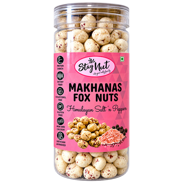 staynut salt & pepper makhana