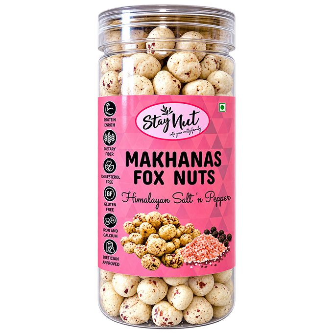 staynut salt & pepper makhana